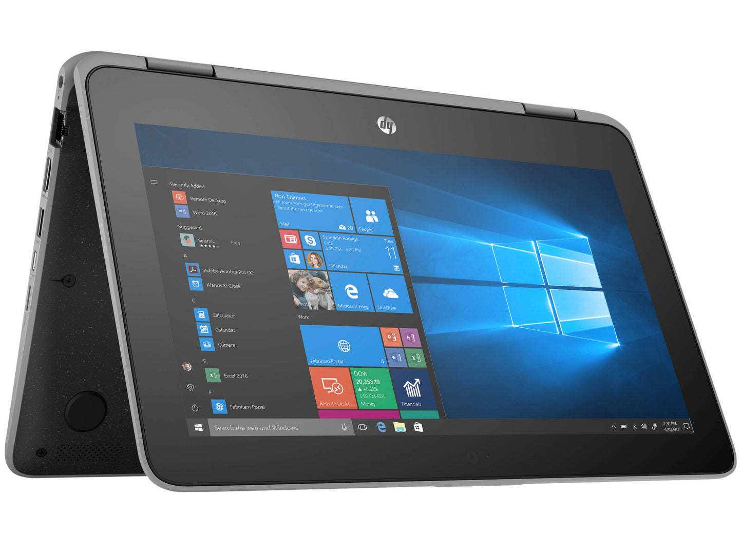 HP Probook 11 EE G4 x360 Touch screen Core m3 Ram 8GB SSD 128GB 8th Generation Colour Gray