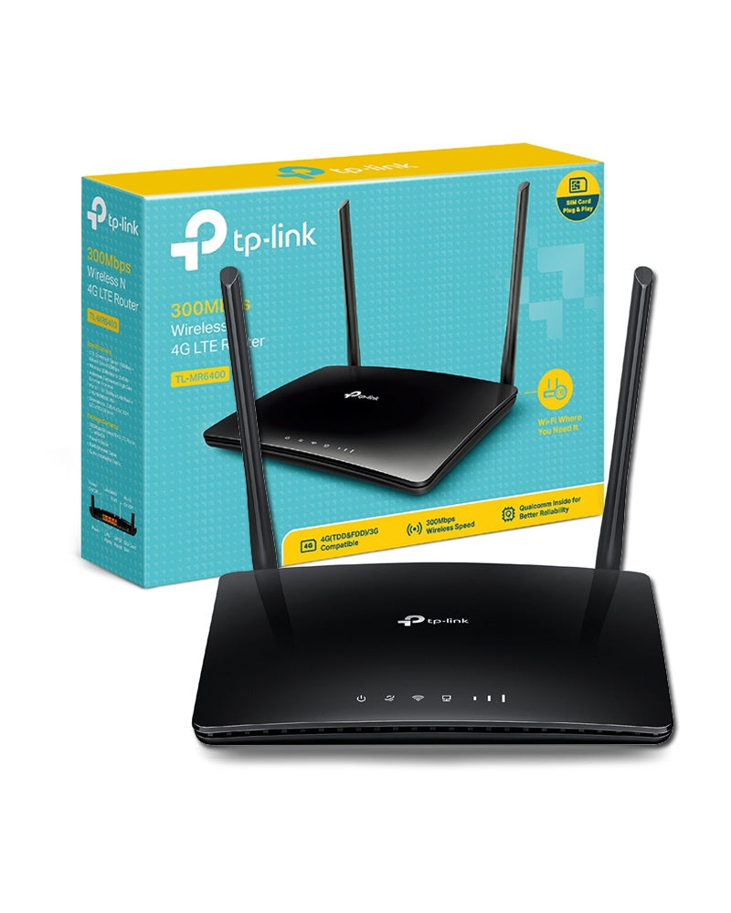 Tp-Link 4G LTE Router (TL- MR6400)