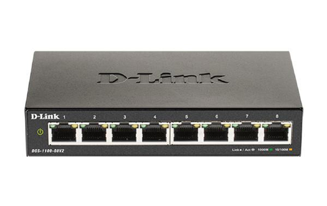 D-Link  Switch 8-ports (DES- 1008C)