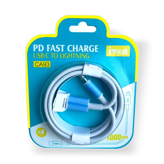 PD Fast Charge USB-C to Lightning (CA93)