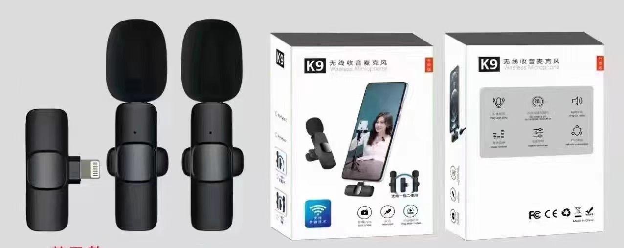 K9  Dual Wireless Microphone