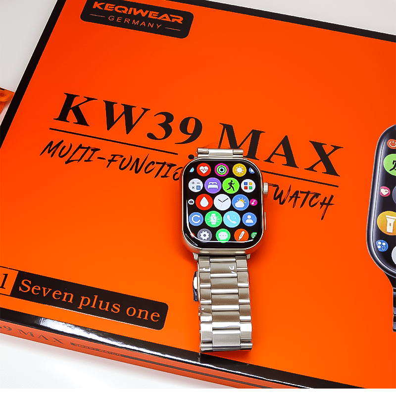 Smart Watch KW39 MAX (7 Strap, multifunction smart watch)