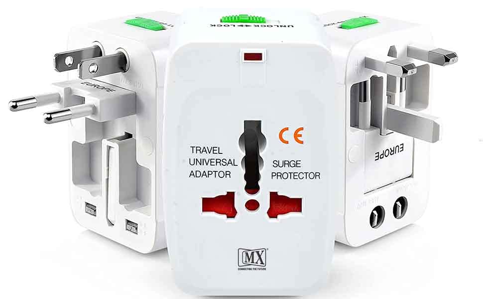 All -In -One  Universal Travel Adaptor With 1000mA USB, More than 150 Countries