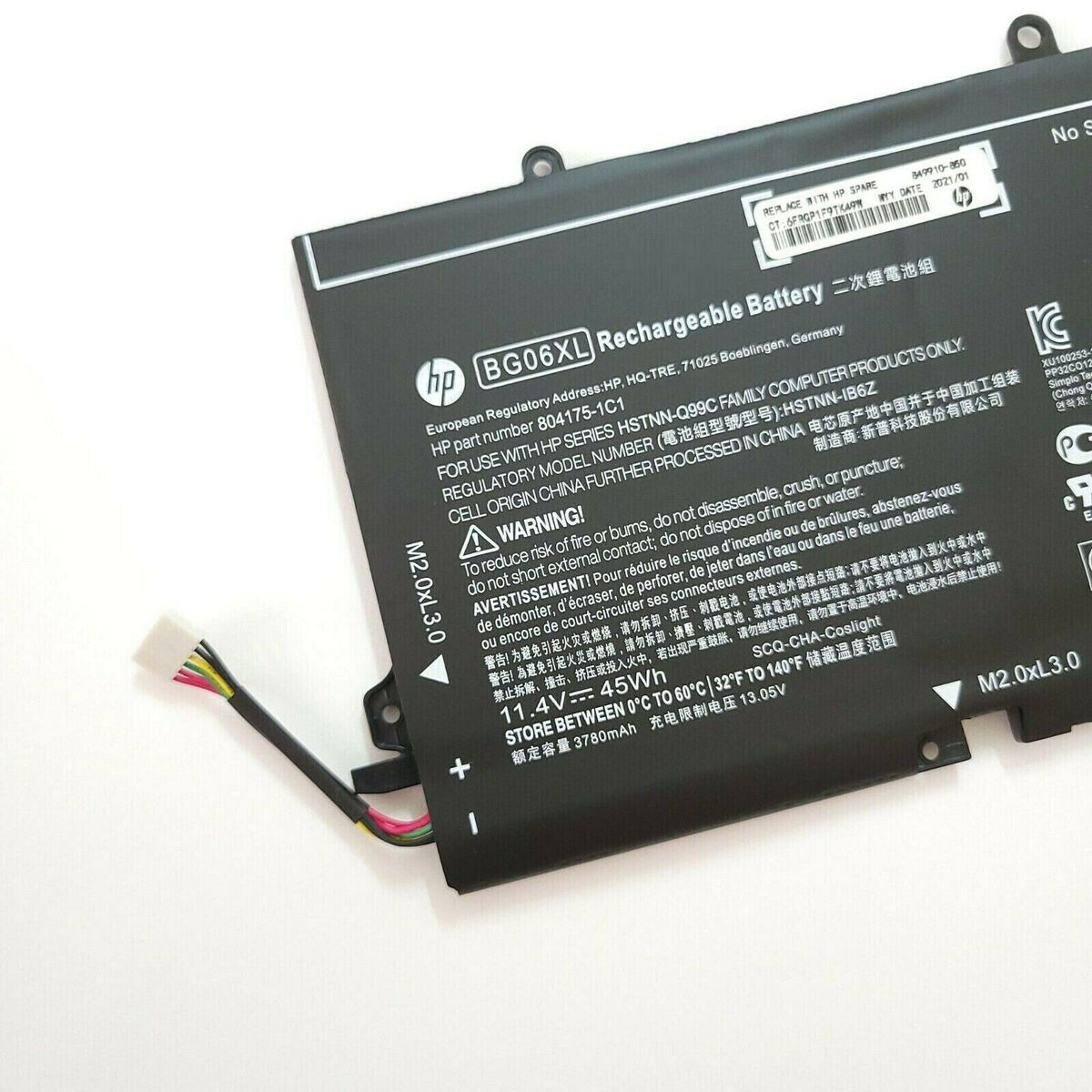 HP Folio 1040 G3 (BG 06XL) Laptop Battery