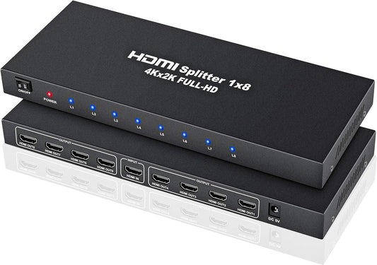 HDTV Splitter 1×8   4K×2K