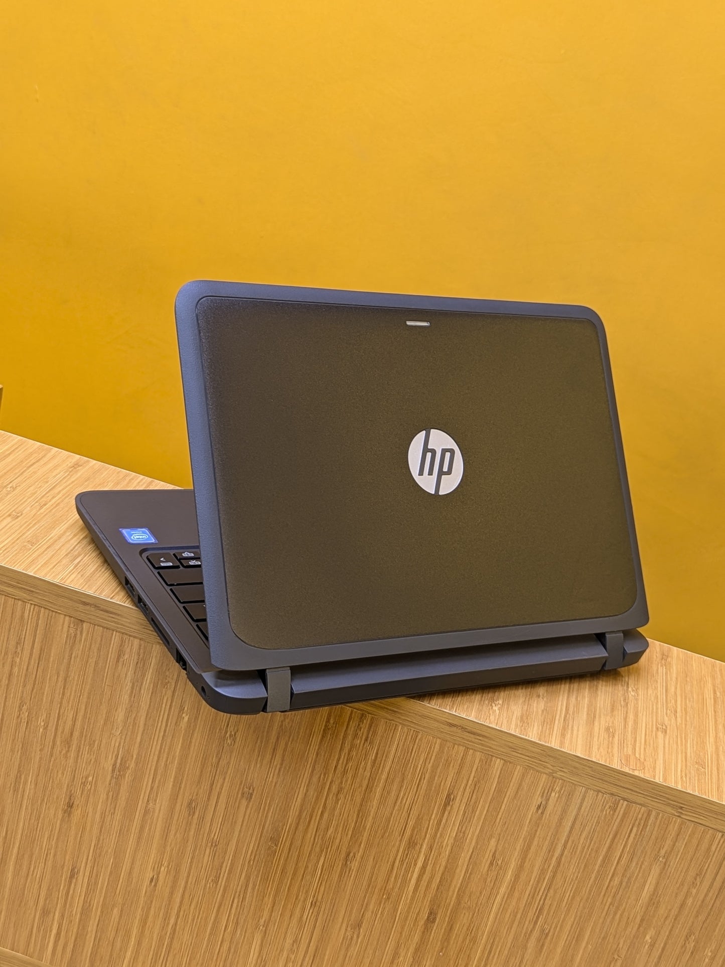 Hp probook 11E G1, Intel Celeron  Ram 4gb Storage 500gb HDD, Screen size 13 inches,Colour black, HDMI port✅  Earthenet port✅