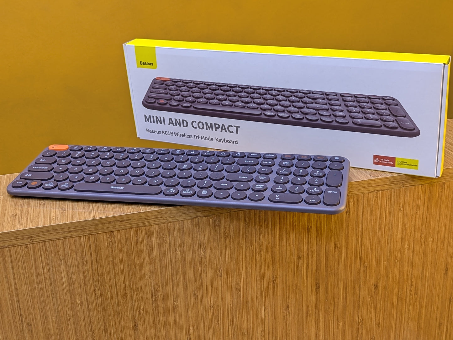 Tri- mode  Wireless & Bluetooth  Keyboard (mini and compact)