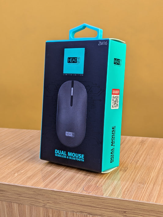 HEATZ Dual Mouse wireless & Bluetooth (Silent button)