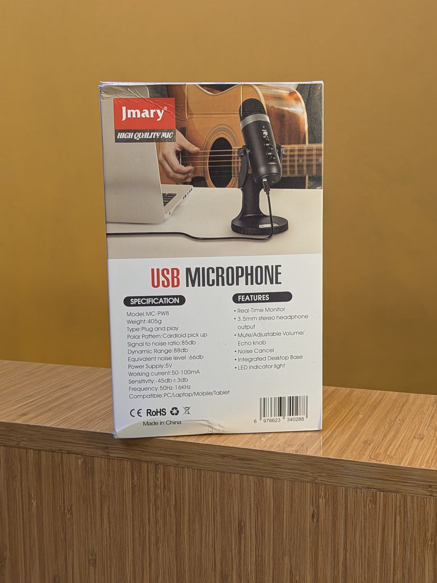 Jmary USB Microphone (MC -PW8)