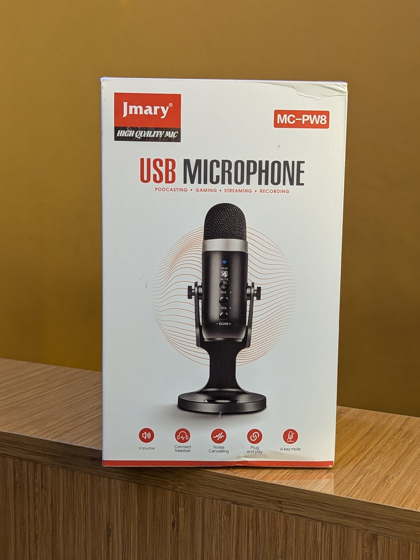 Jmary USB Microphone (MC -PW8)