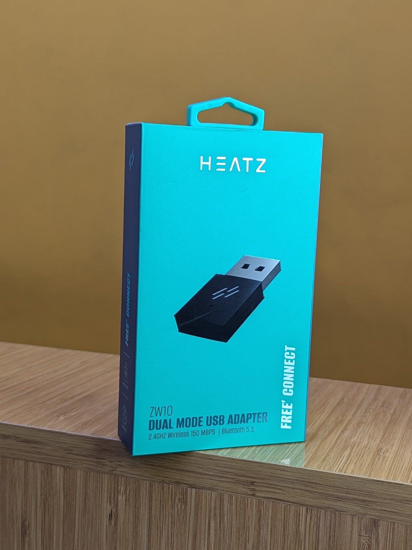 HEATZ Dual Mode USB  Adapter Model ZW10, (Bluetooth & WiFi Adapter)