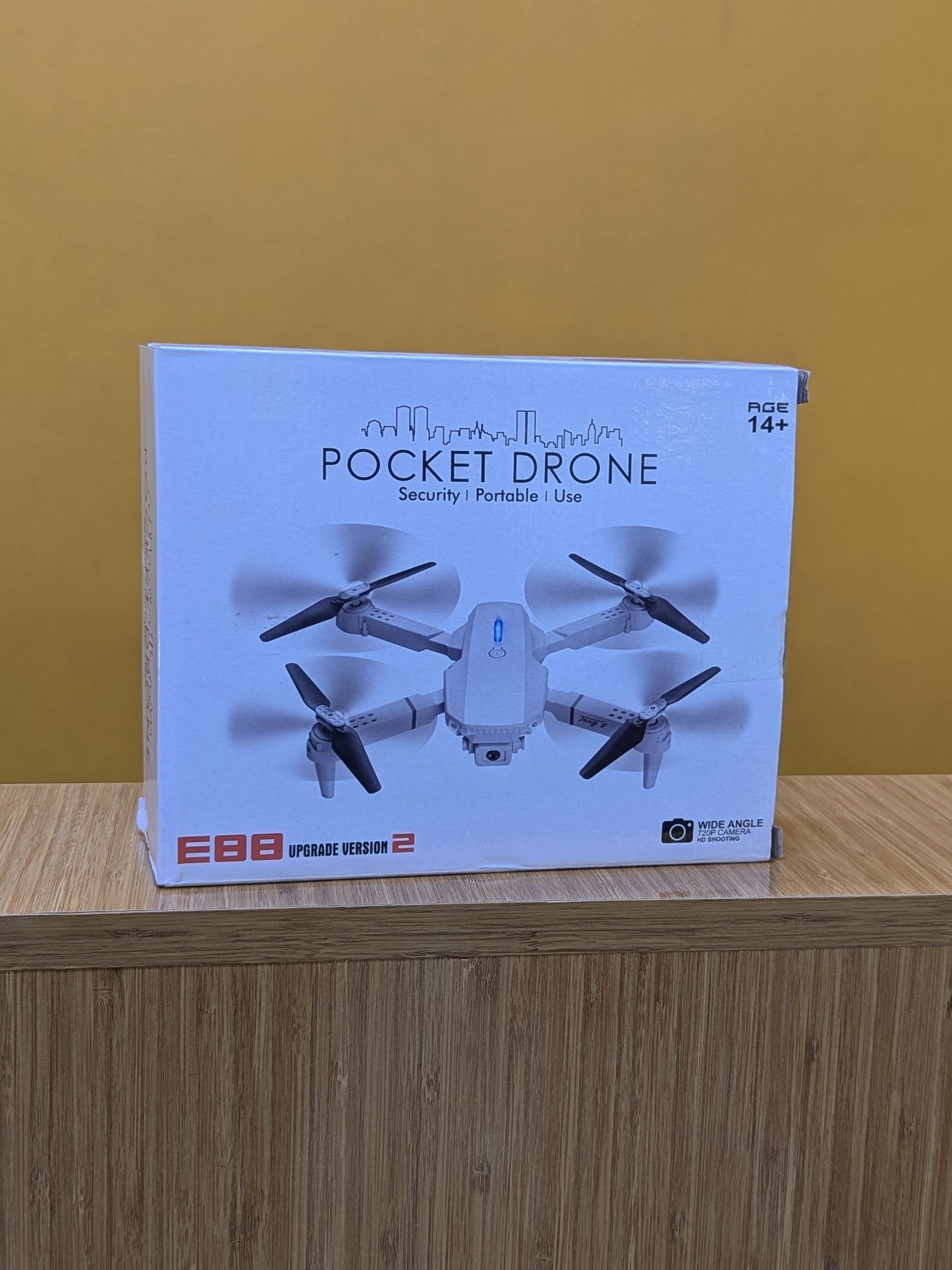 Pocket Camera Drone E88 upgrade Version 2