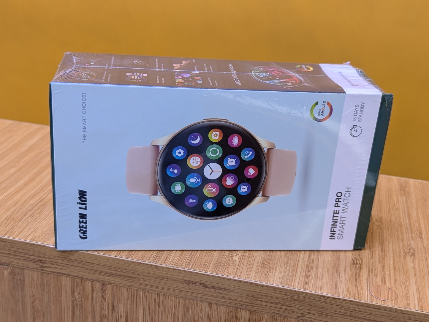 GREEN LiON Super AMOLED Smart Watch (Infinite Pro)