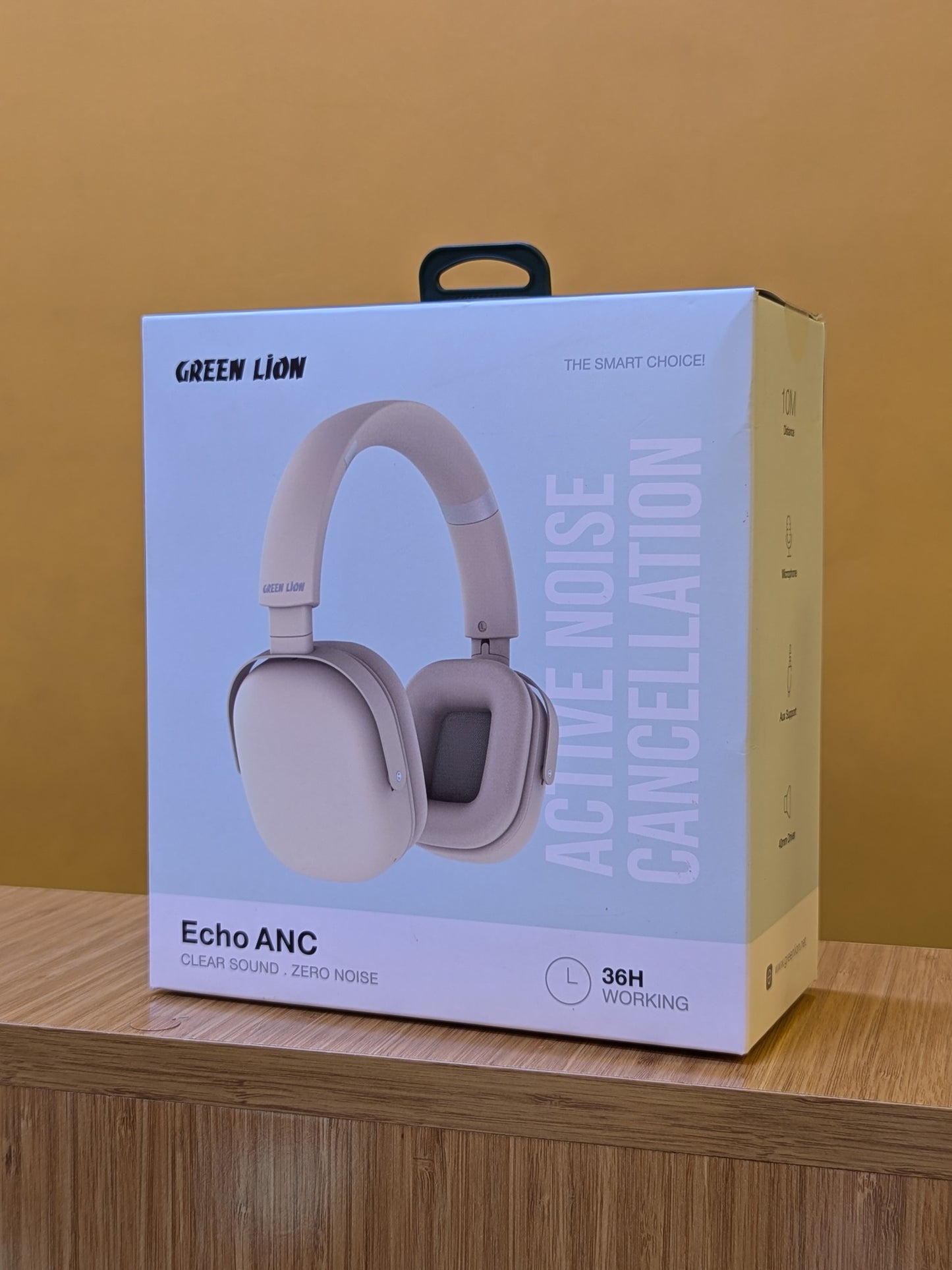 Green Lion bluetooth headphone  Echo ANC, Clear Sound Zero Noise