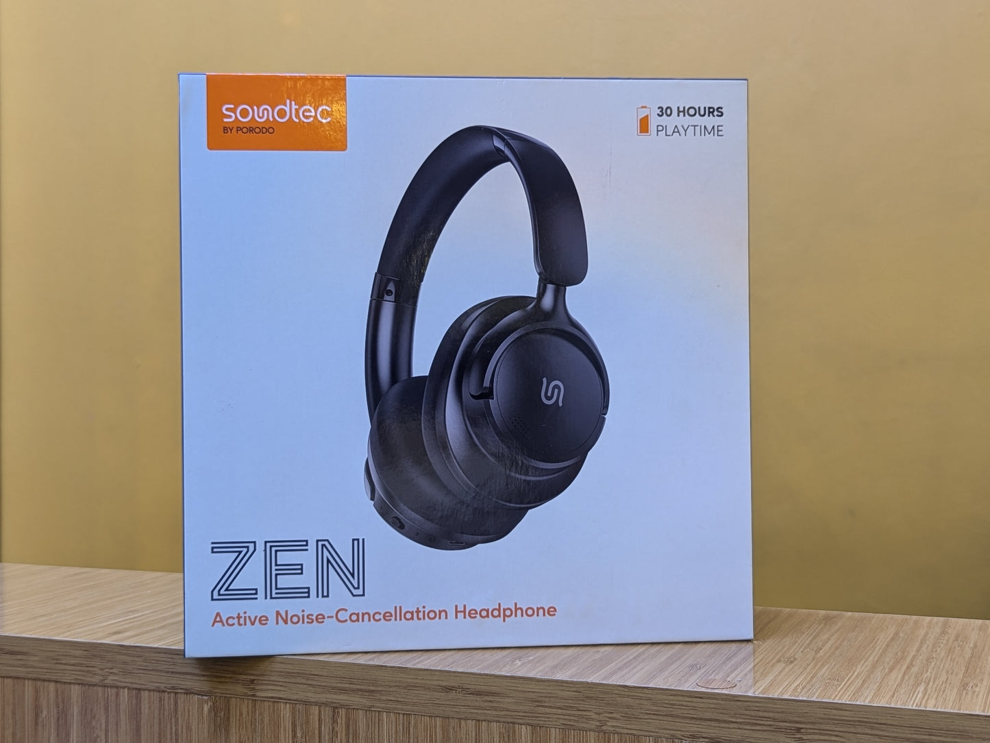 ZEN Active Noise  Cancellation headphone Soundtec by PORODO.