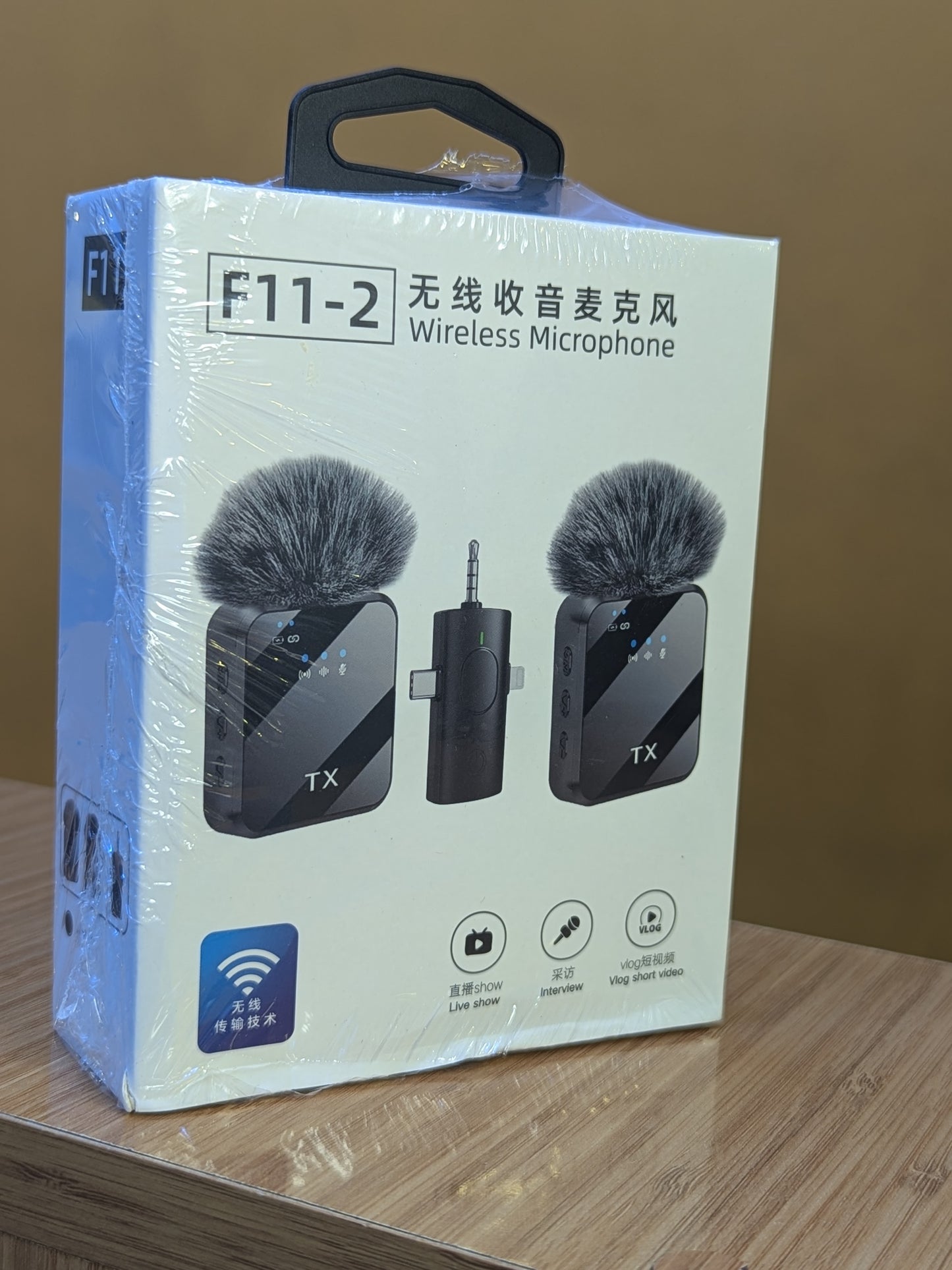 Wireless Microphone F11-2  Dual mic