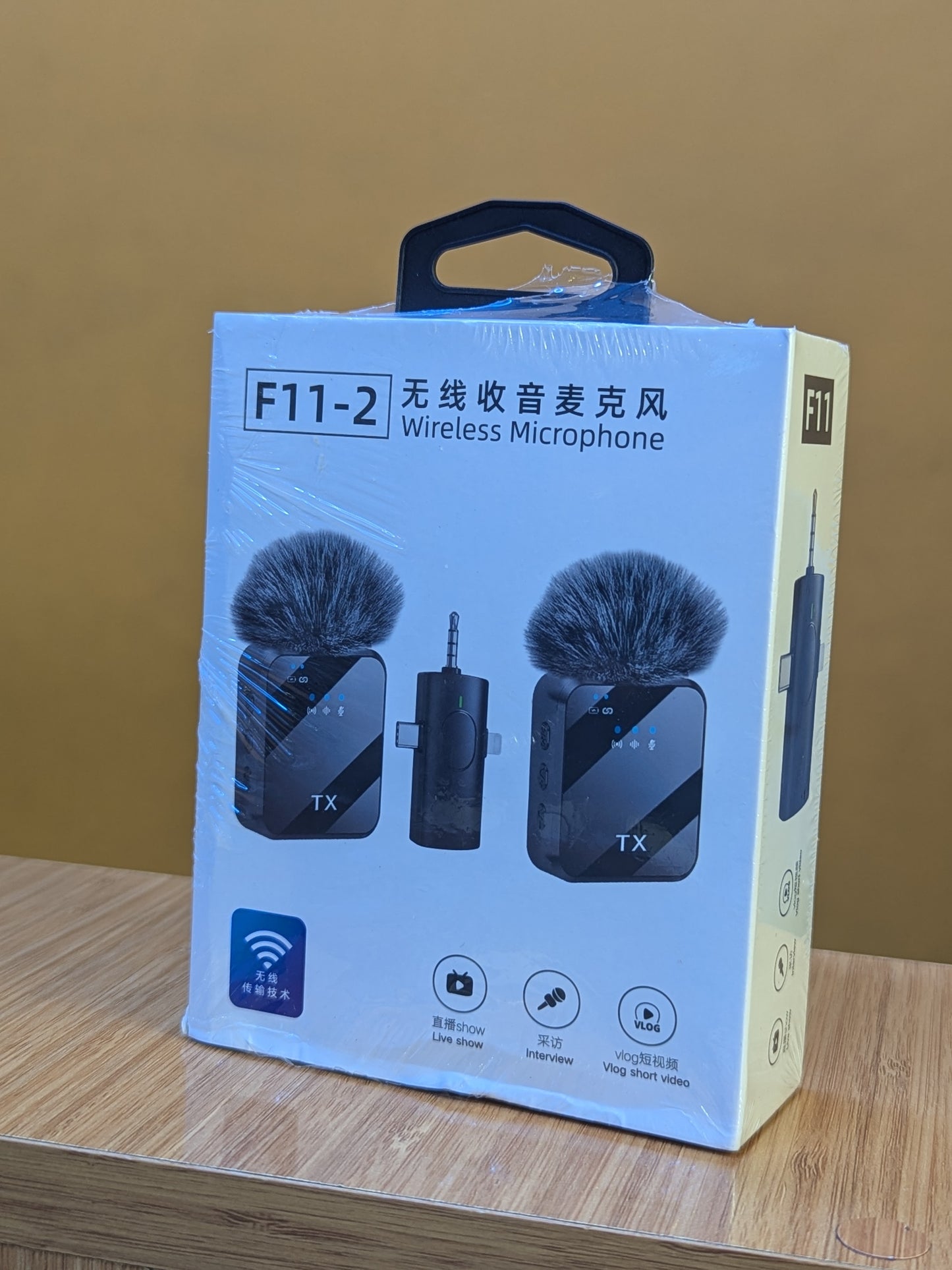 Wireless Microphone F11-2  Dual mic