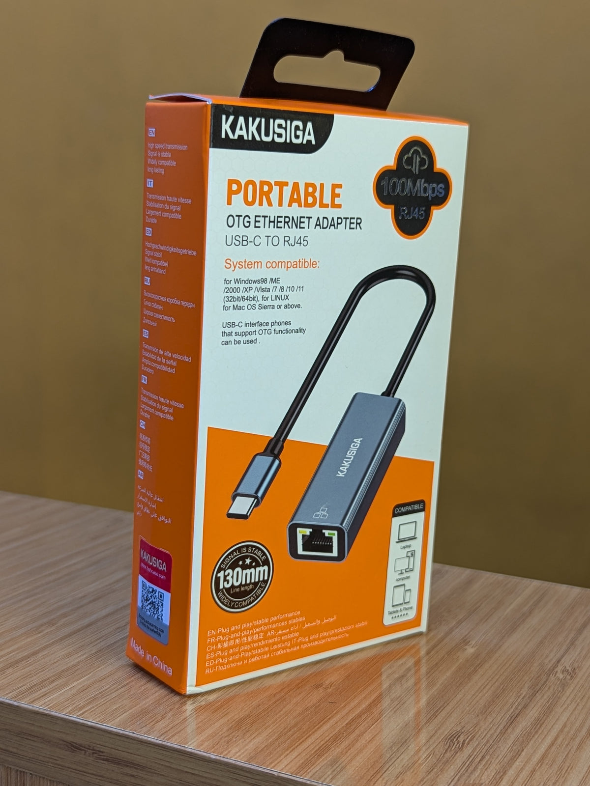 Portable Rj45 Portable OTG Ethernet Adapter USB - C to RJ45 – smart product tz