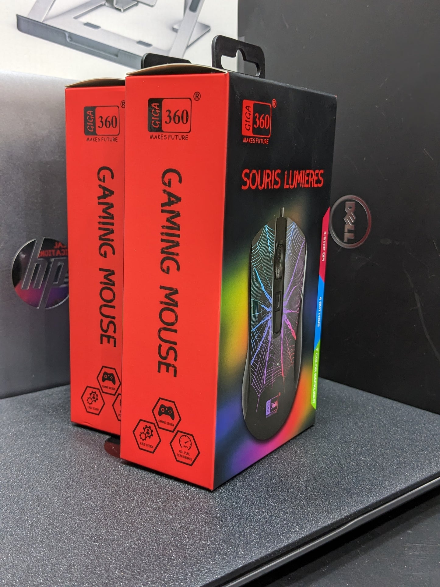 SOURIS LUMIERES: M924 Gaming Mouse Wired