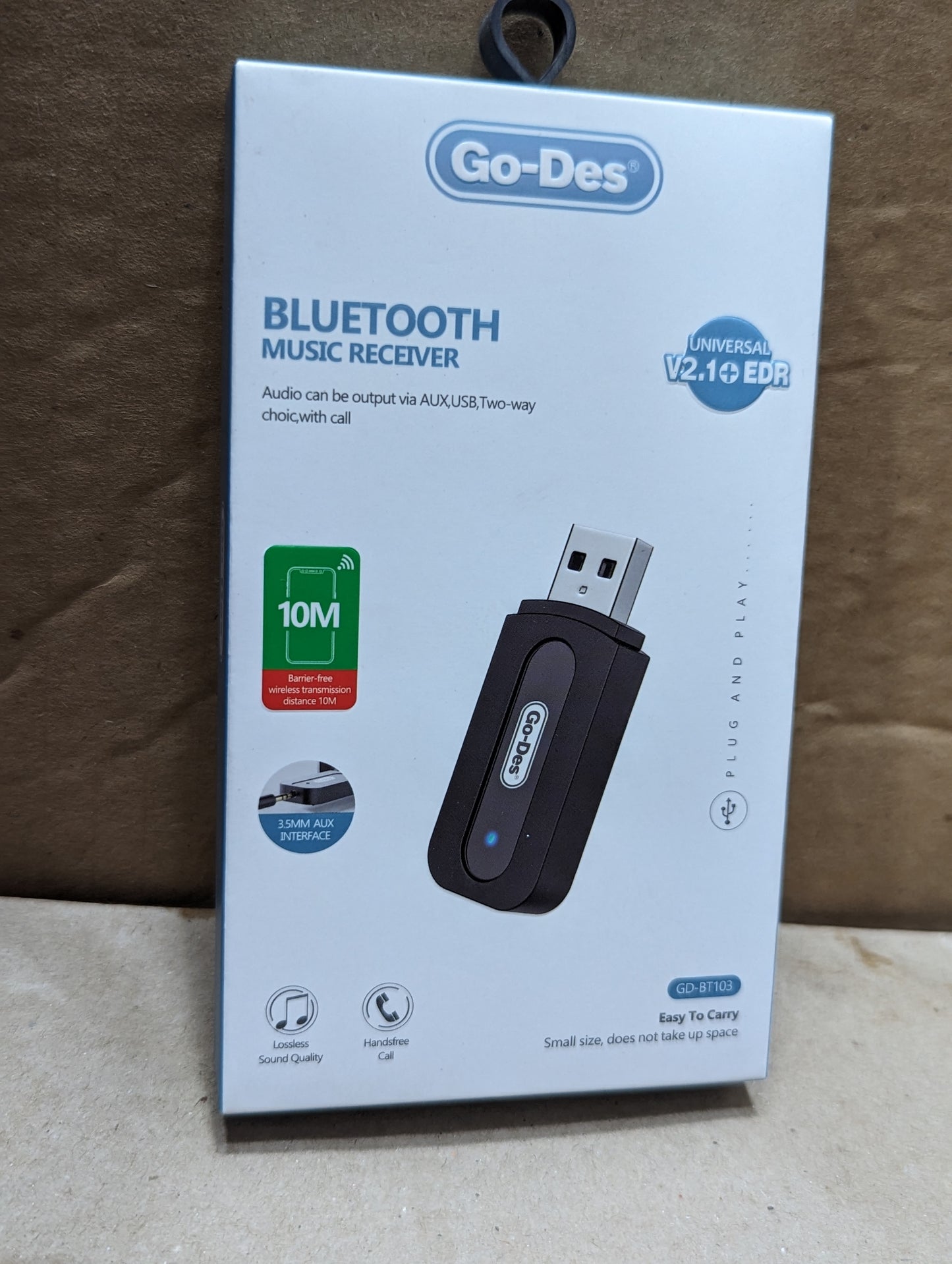 Bluetooth Music Receiver Go-Des: GD-BT103