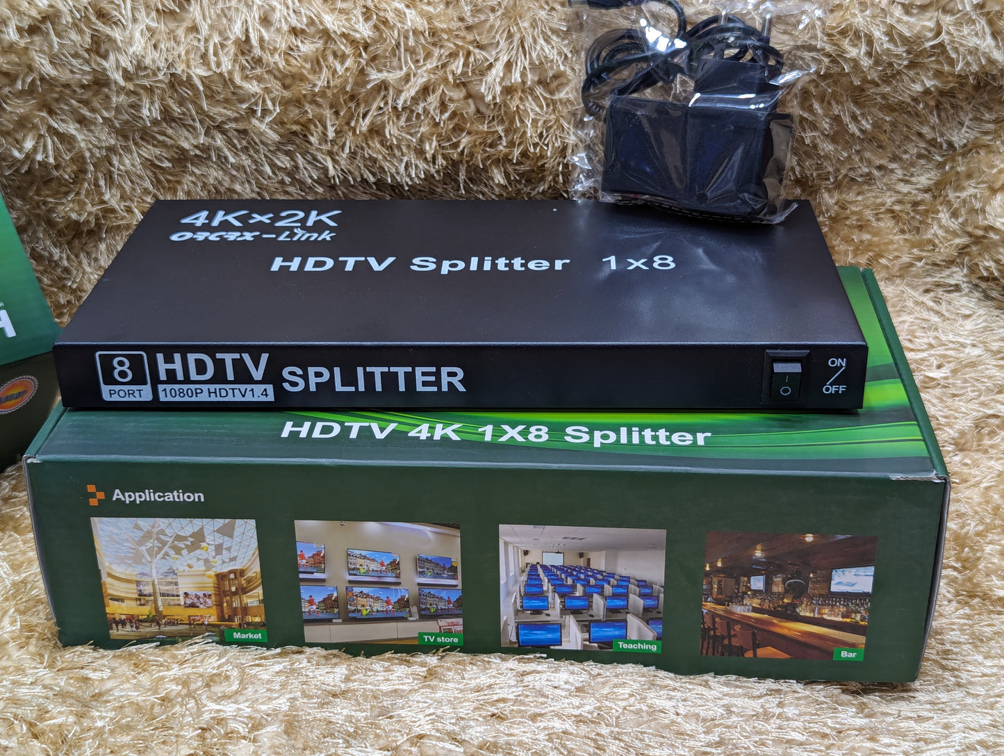 HDTV Splitter 1×8   4K×2K