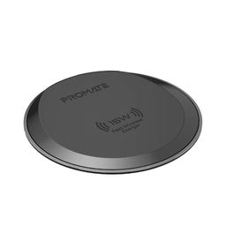 Promate Ultra -Fast Wireless Charging Pad, 15W, Universal Compatibility