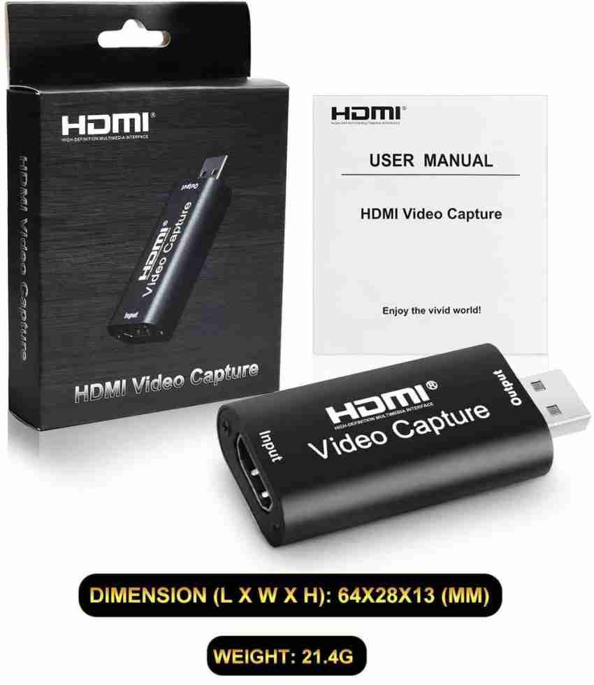 Video Capture: HDMI Video Capture