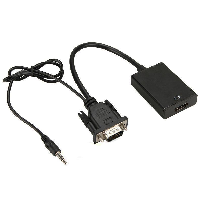 Converter VGA To HDMI : with audio cable