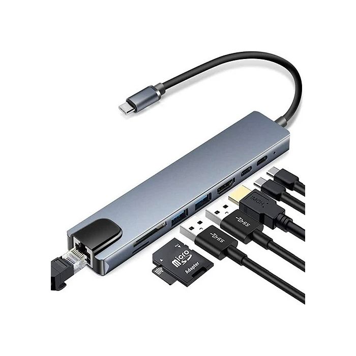 USB C TO HDTV MULTIFUNCTION ADAPTER