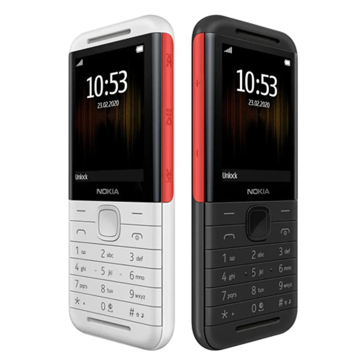 NOKIA 5310, Dual Sim Cards, Storage for 2000+ Contacts, FM Radio, Micro SD, 24 hours Standby Battery, Free Games inside.