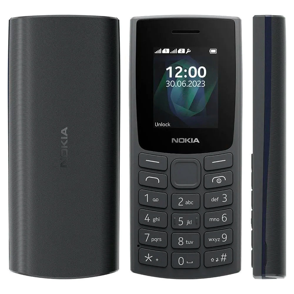 NOKIA 105 4G, 4G Network, Dual Sim Cards, Great battery life, FM Radio, LED Torch.