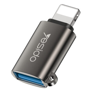 Iphone OTG-Yesido™: Connect USB device such as Flash disk to Your Iphone; Transfer your data from iphone to other external storage Devices.