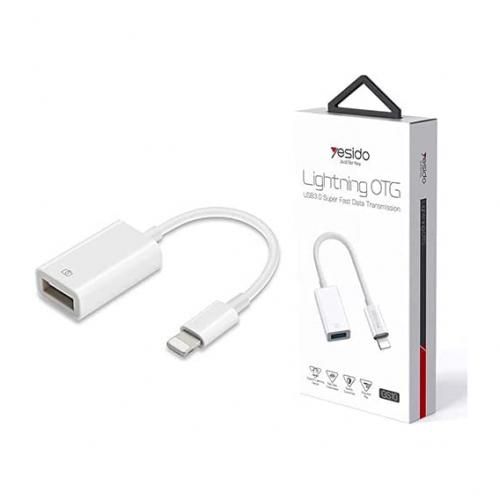 Iphone OTG-Yesido™: Connect USB device such as Flash disk to Your Iphone; Transfer your data from iphone to other external storage Devices.