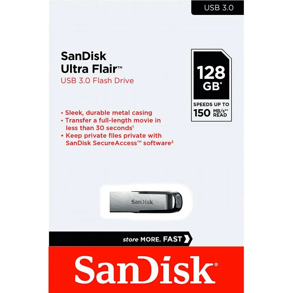 SANDISK ULTRA FLAIR Flash Drive 128GB