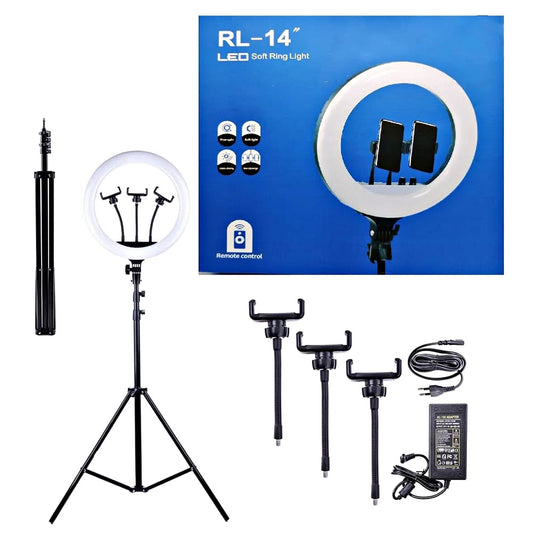 Ringlight 14 inches with tripod stand