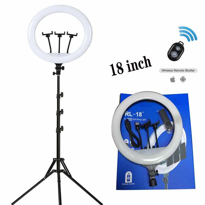 Ringlight 18 inches with stand