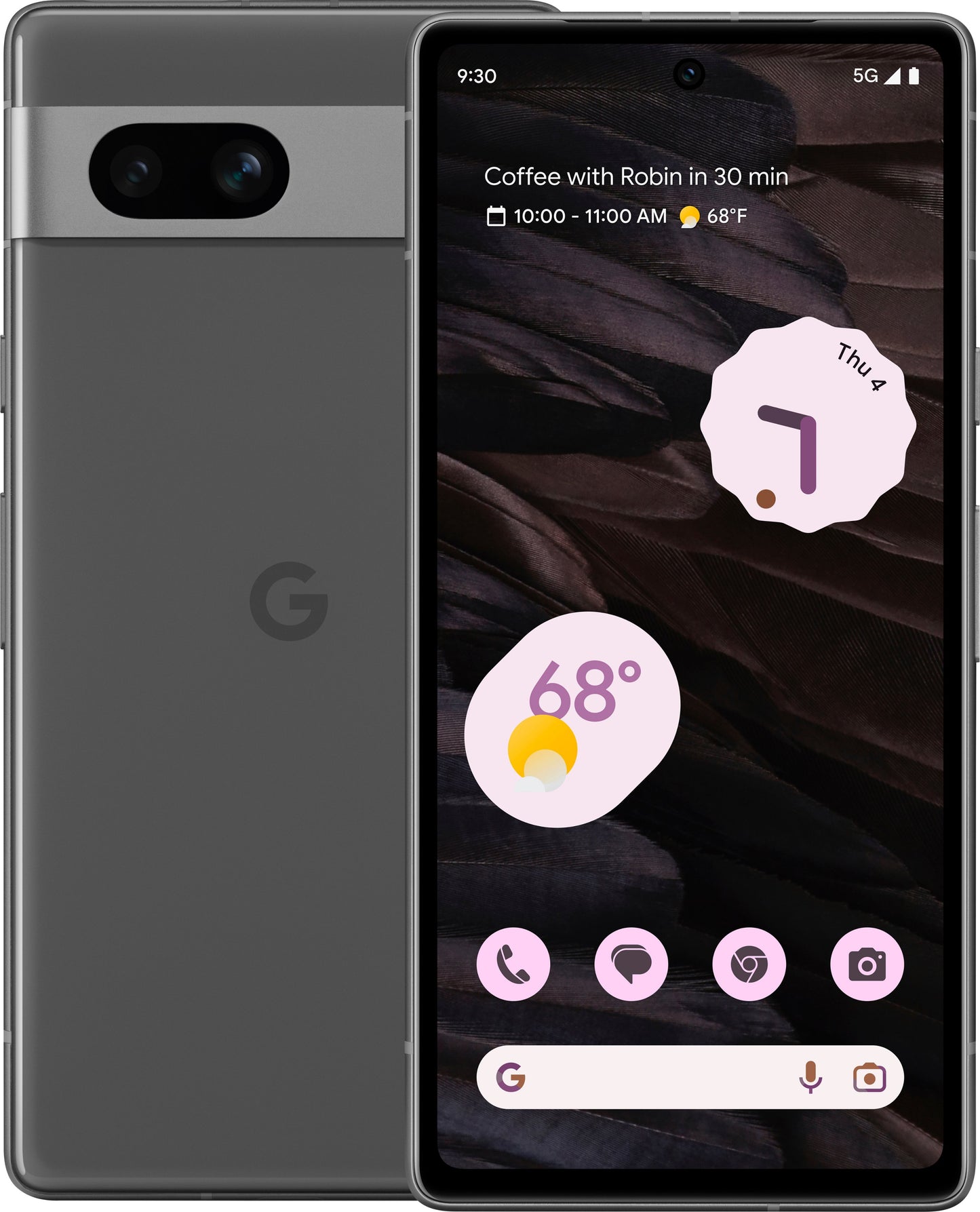 Google Pixel 7, 8GB RAM, 128GB ROM, Single Sim with e-Sim, 64MP Main Camera, 13MP Selfie Camera, 4385mAh Battery.