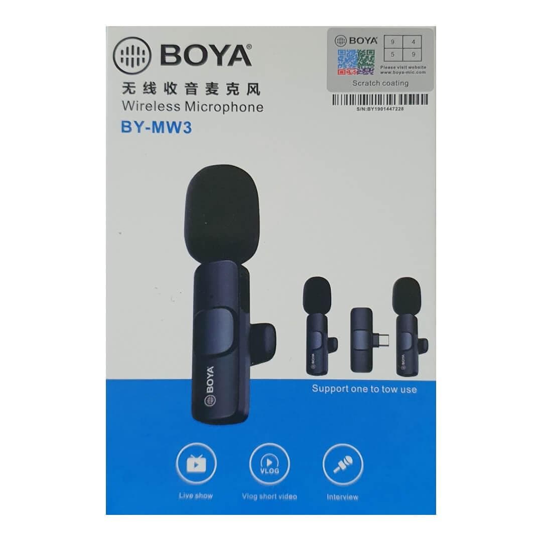 BOYA- Wireless Mic BY-MW3