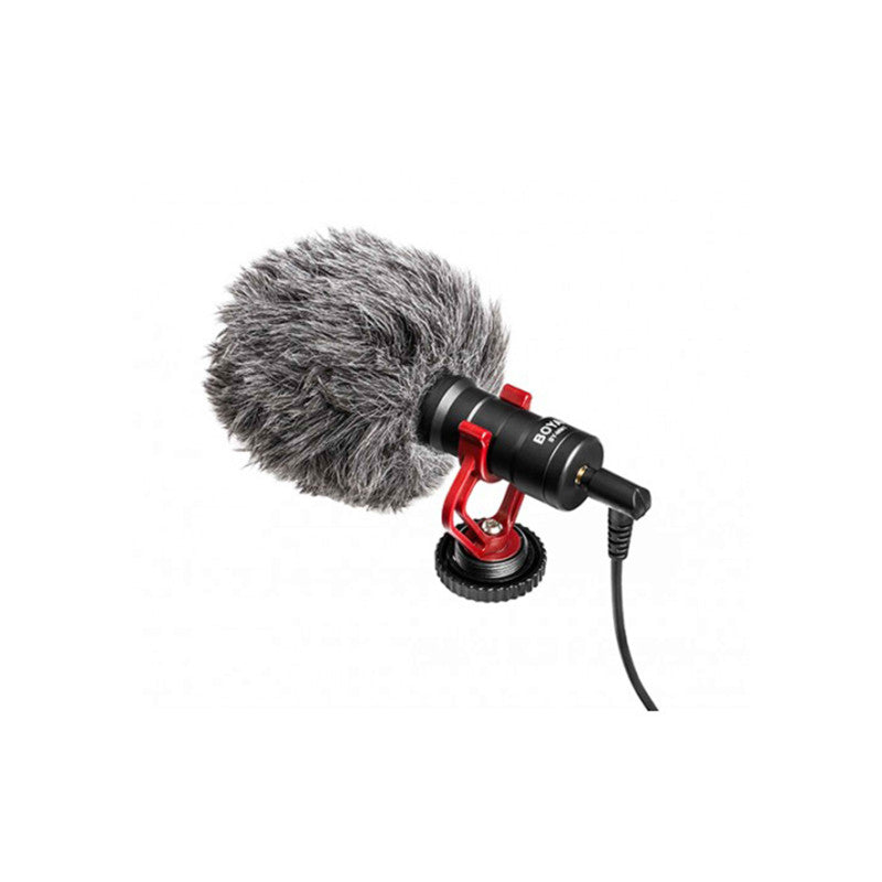 BOYA Wired Mic : BY MM1 Universal Cardioid Microphone